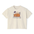 Conserving Energy Cat Boxy T-Shirt