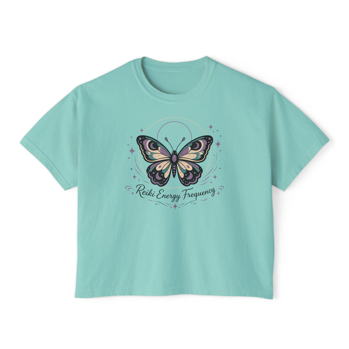 Butterfly Reiki Boxy T-Shirt