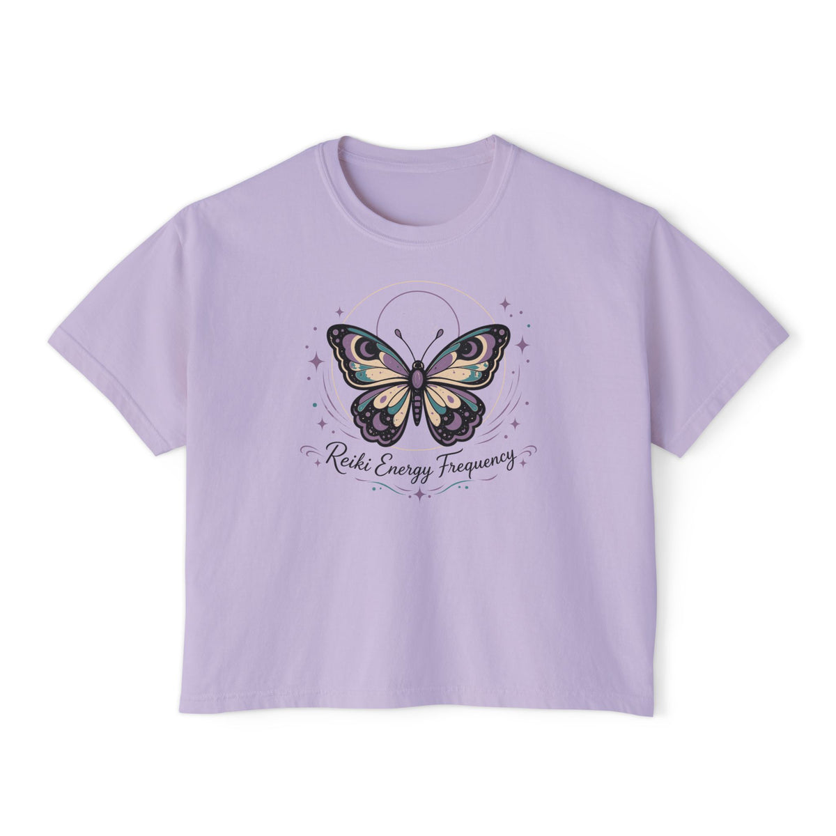 Butterfly Reiki Boxy T-Shirt