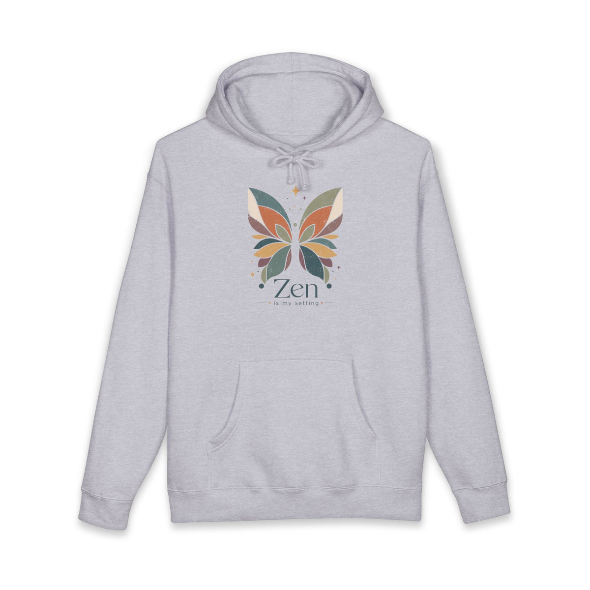 Zen Butterfly Hoodie – Mindful Sweatshirt