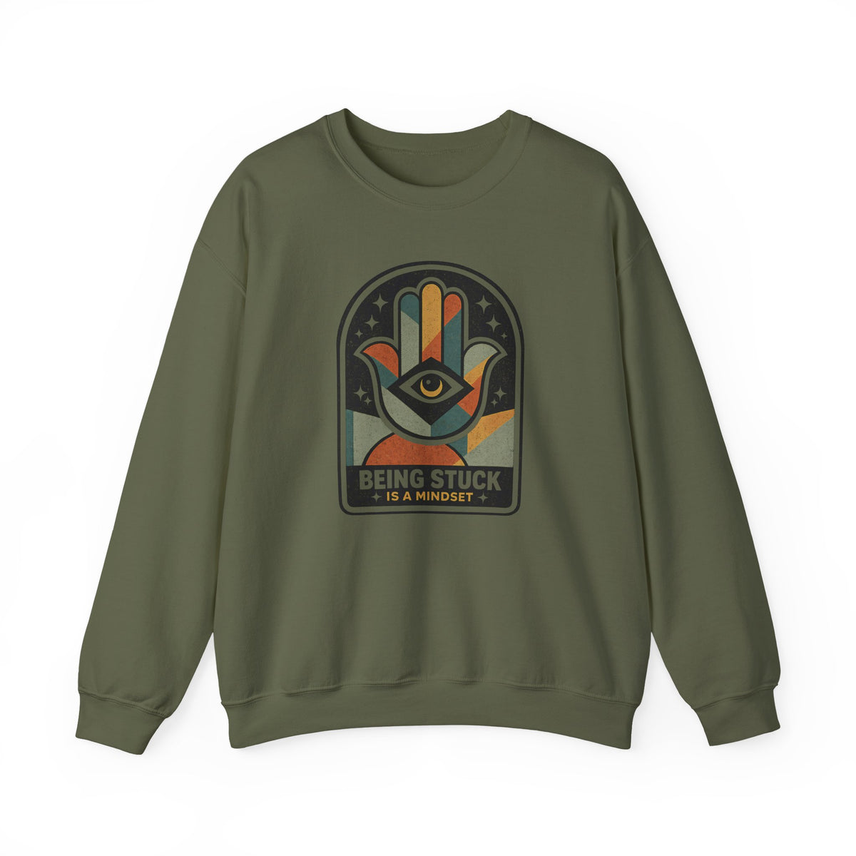 Being Stuck Crewneck Sweatshirt