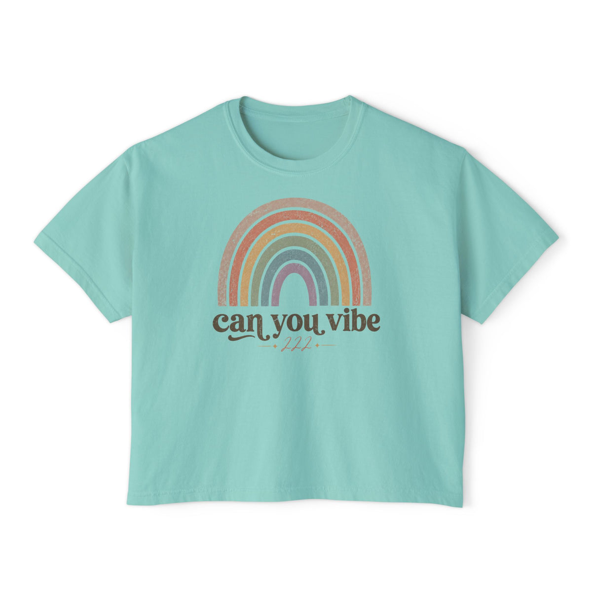 Rainbow Vibe Boxy T-Shirt
