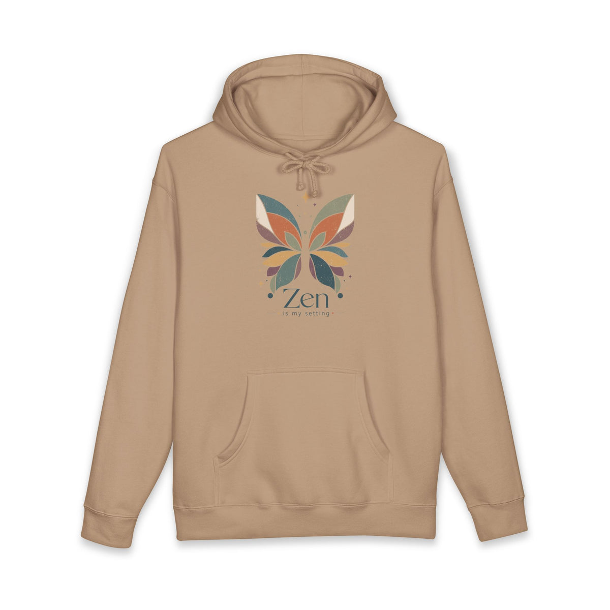 Zen Butterfly Hoodie – Mindful Sweatshirt