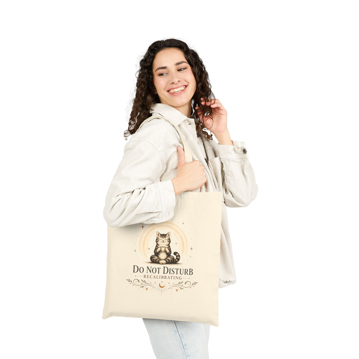 Do Not Disturb Cat Tote