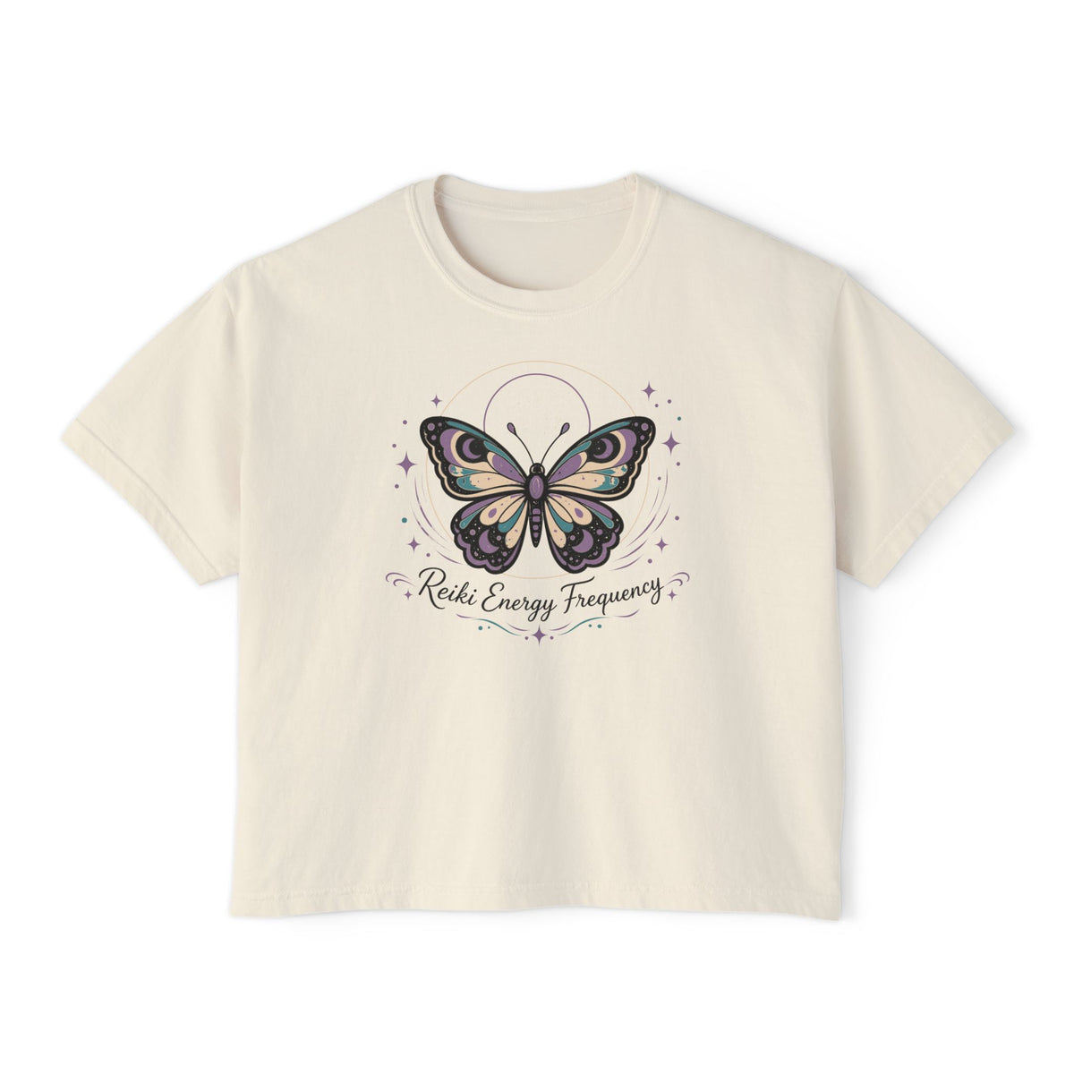 Butterfly Reiki Boxy T-Shirt