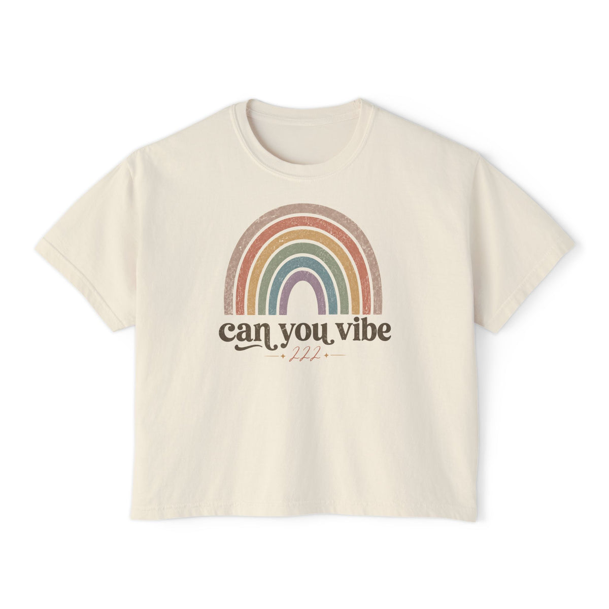 Rainbow Vibe Boxy T-Shirt