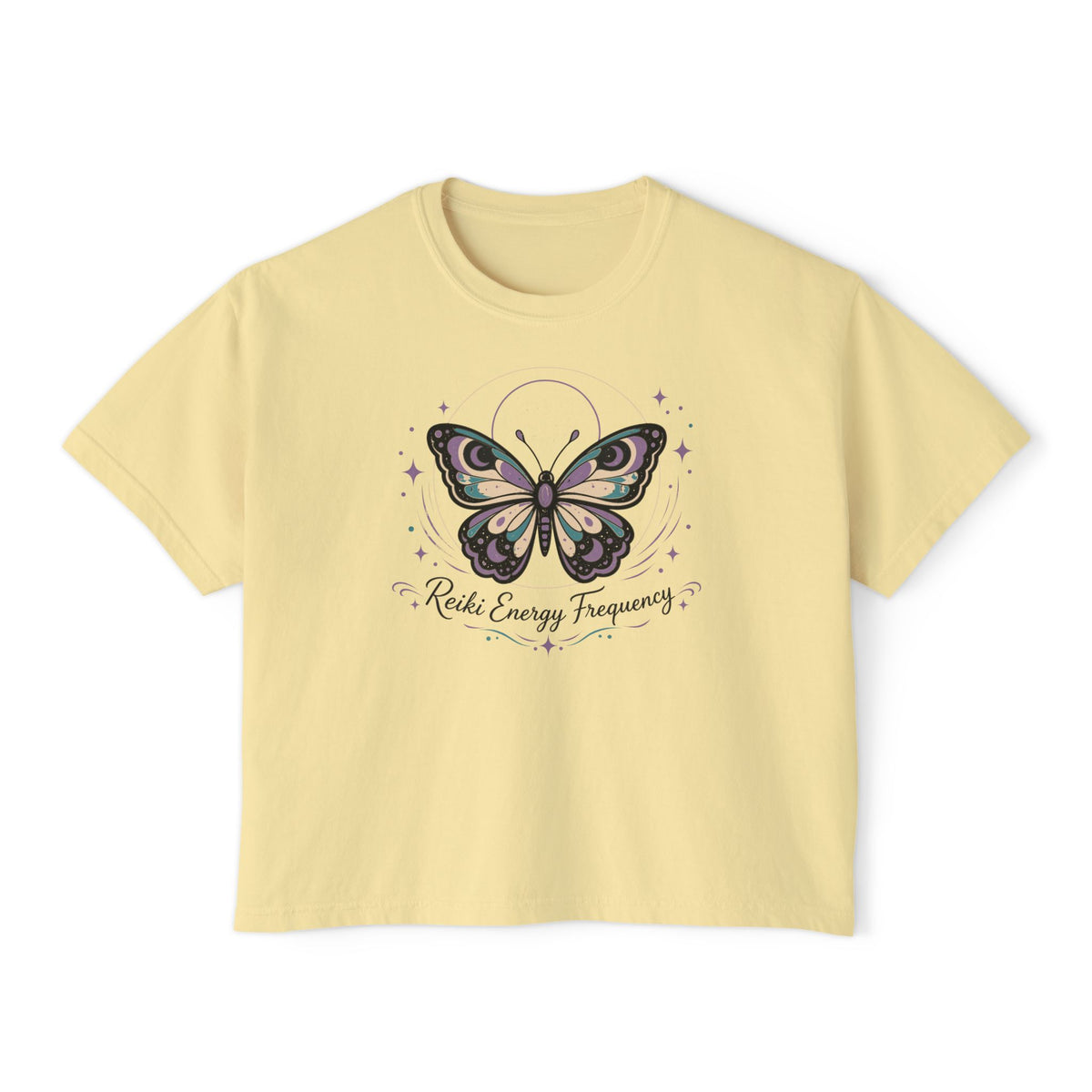 Butterfly Reiki Boxy T-Shirt