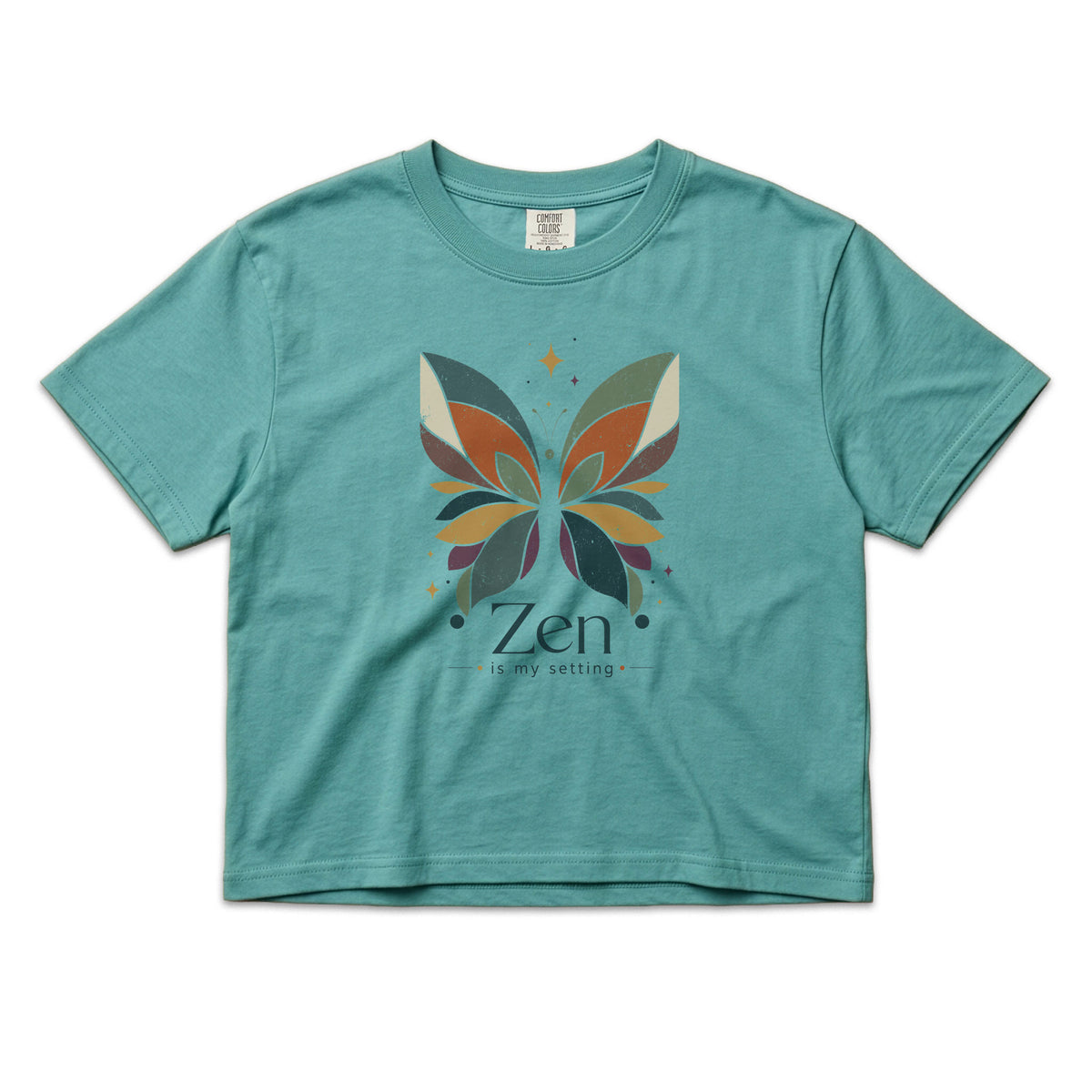 Zen Butterfly Boxy Tee