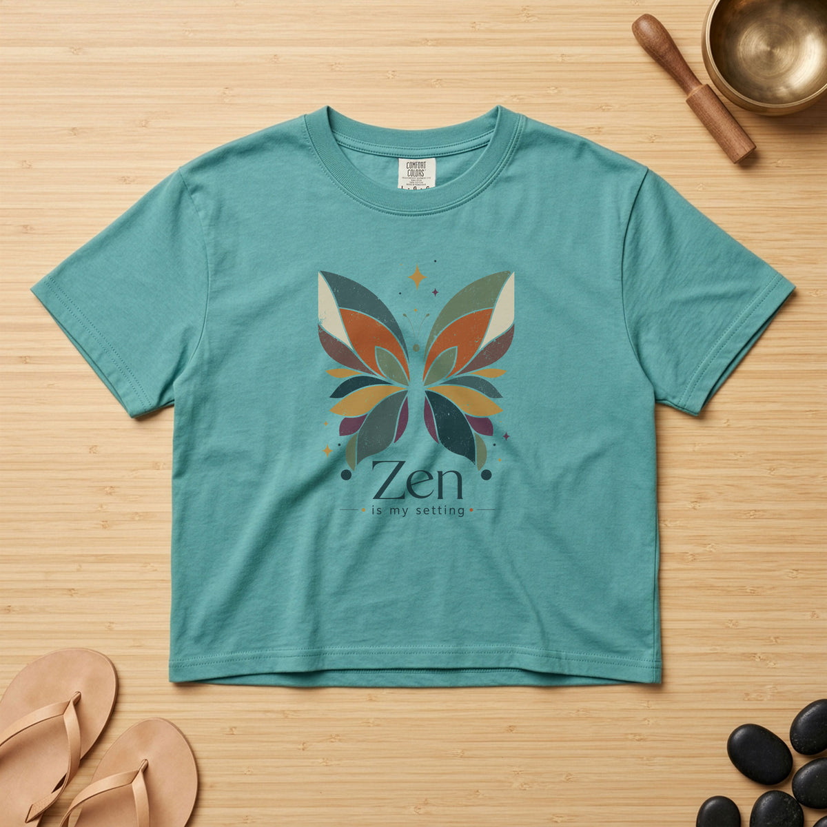 Zen Butterfly Boxy Tee