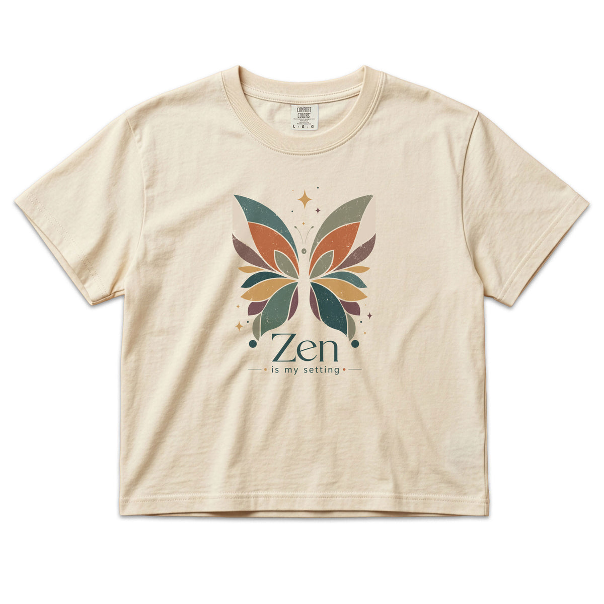 Zen Butterfly Boxy Tee