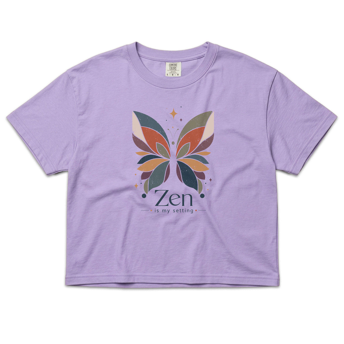 Zen Butterfly Boxy Tee