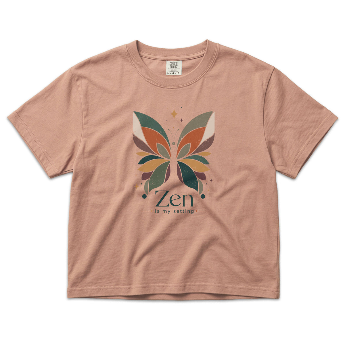 Zen Butterfly Boxy Tee